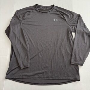 Under Armour Men's Charcoal Long Sleeve Tee